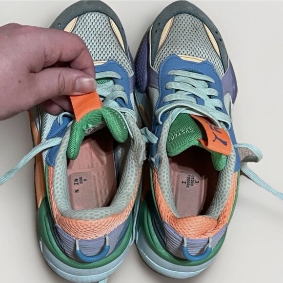 Puma RS-X Toys Bonnie Blue Womens Size 10 Athletic Shoes Sneakers 370750-08 - Picture 5 of 13